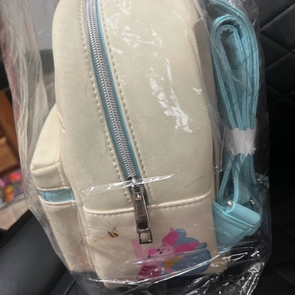 LOUNGEFLY DISNEY POOH WITH HONEY BEES MINI BACKPACK - Picture 8 of 8